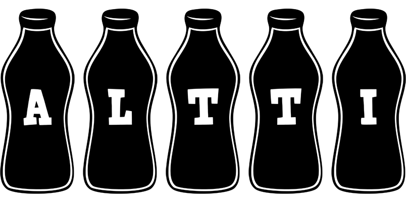 Altti bottle logo