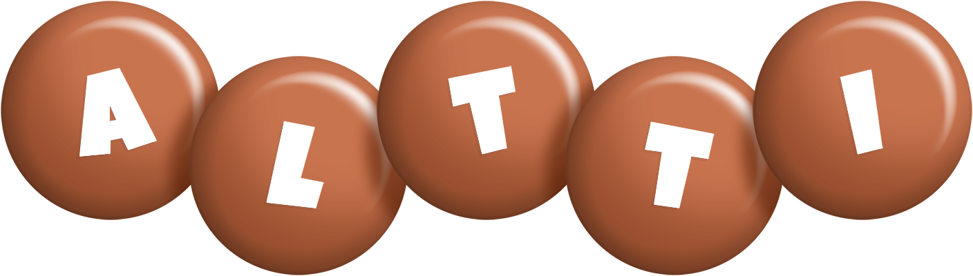 Altti candy-brown logo