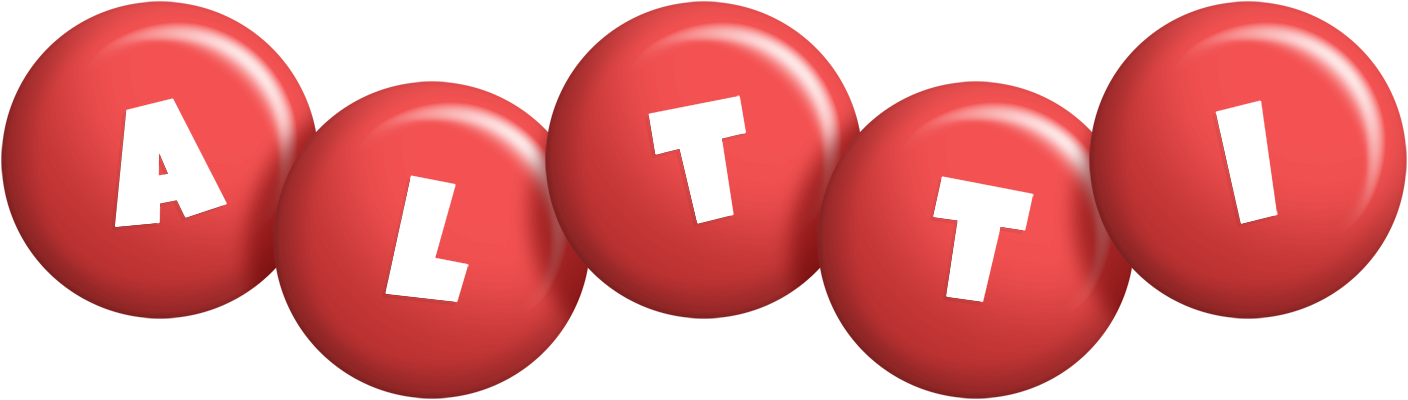 Altti candy-red logo