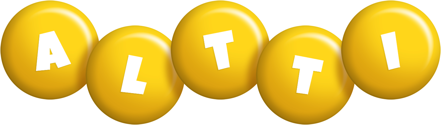 Altti candy-yellow logo