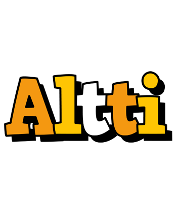 Altti cartoon logo