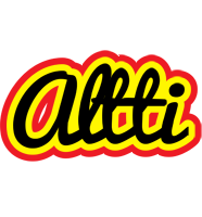 Altti flaming logo