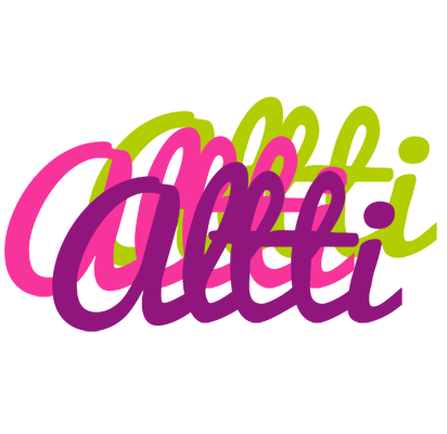 Altti flowers logo