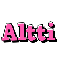 Altti girlish logo