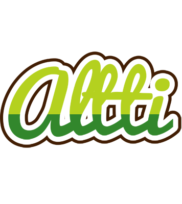 Altti golfing logo