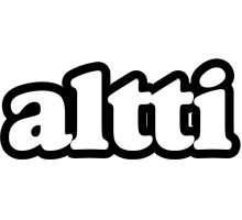 Altti panda logo