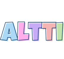 Altti pastel logo