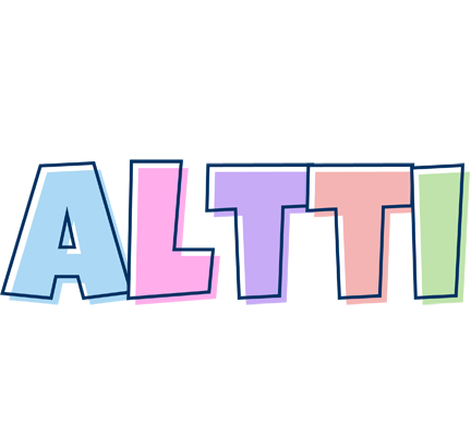 Altti pastel logo