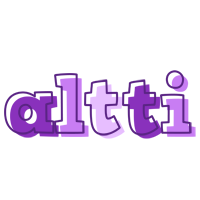 Altti sensual logo