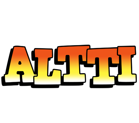 Altti sunset logo