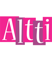 Altti whine logo