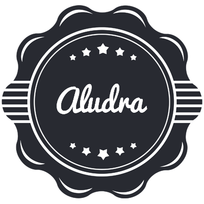 Aludra badge logo