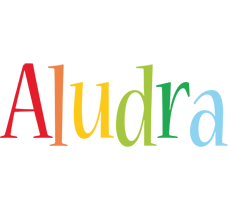 Aludra birthday logo