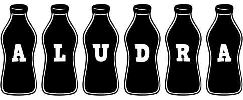 Aludra bottle logo