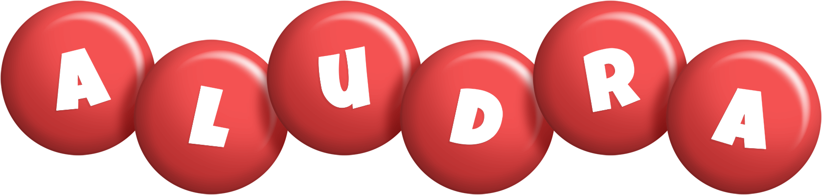 Aludra candy-red logo