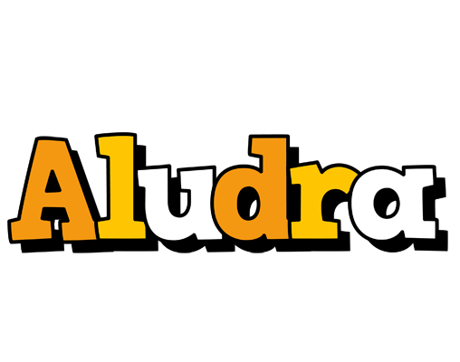 Aludra cartoon logo