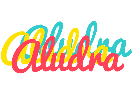 Aludra disco logo