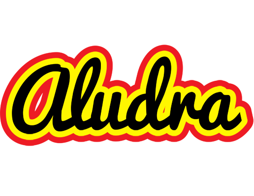 Aludra flaming logo