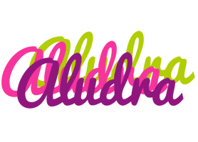 Aludra flowers logo