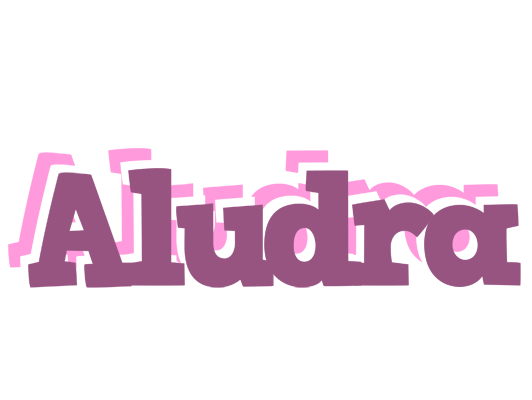 Aludra relaxing logo