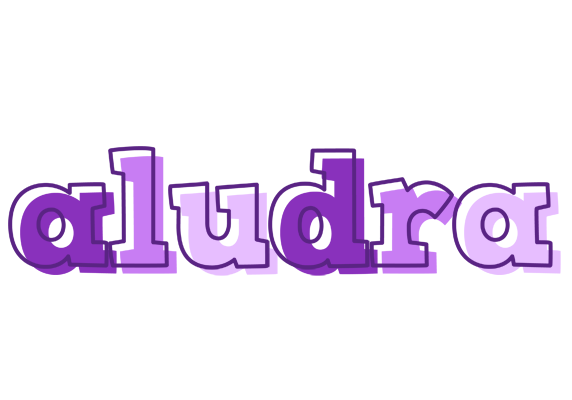 Aludra sensual logo