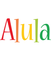 Alula birthday logo