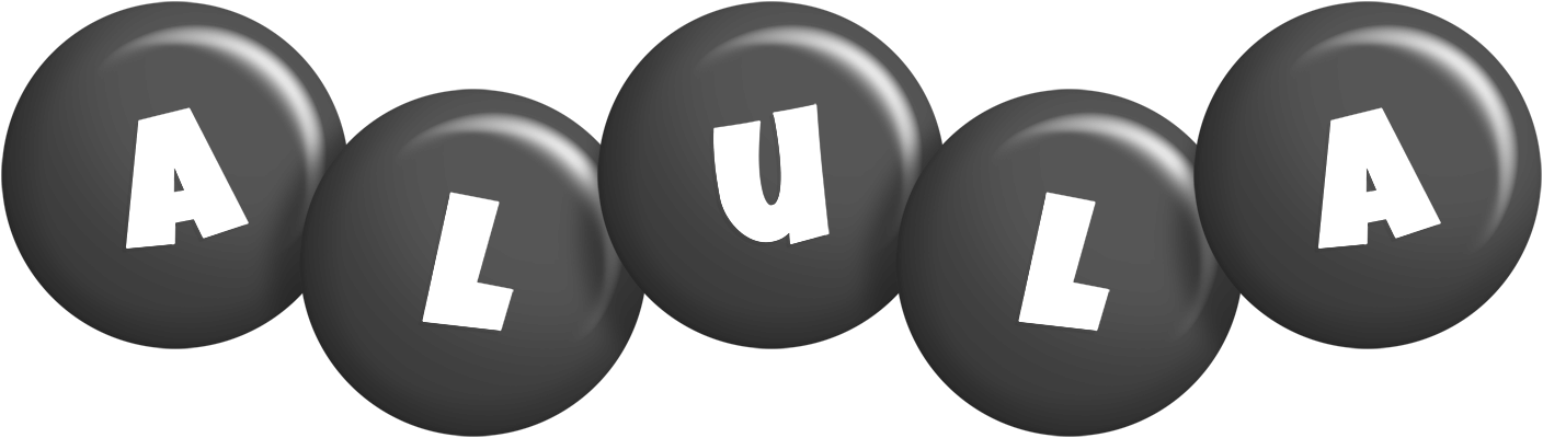 Alula candy-black logo