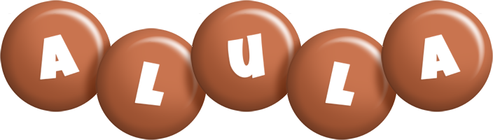 Alula candy-brown logo