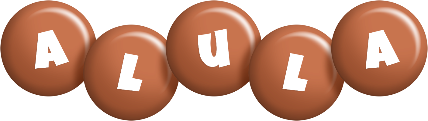 Alula candy-brown logo