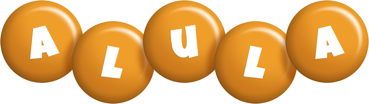 Alula candy-orange logo