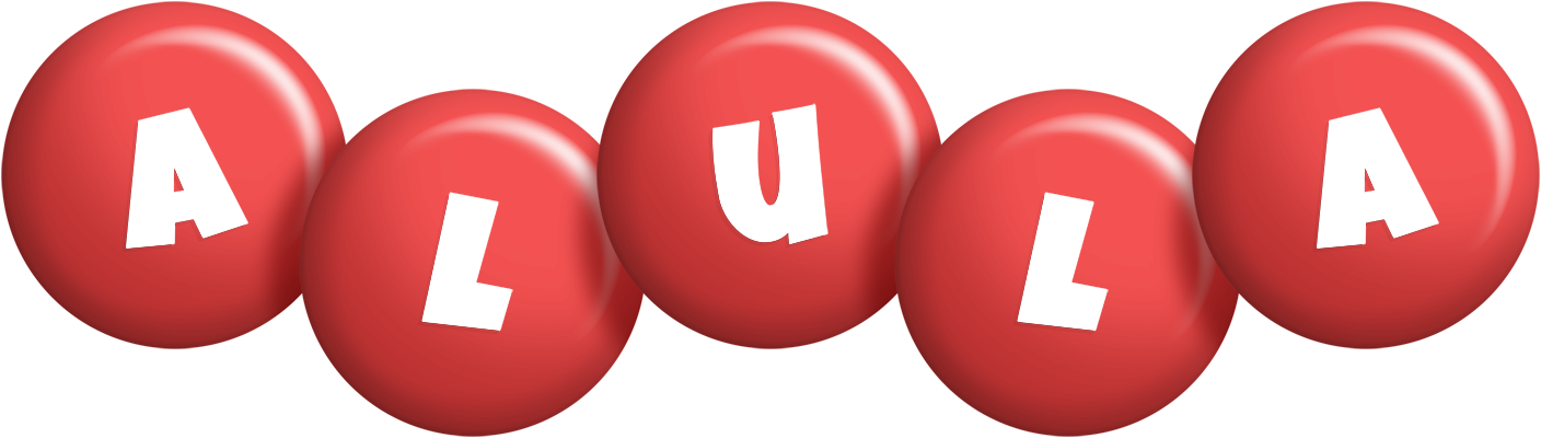 Alula candy-red logo
