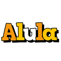 Alula cartoon logo