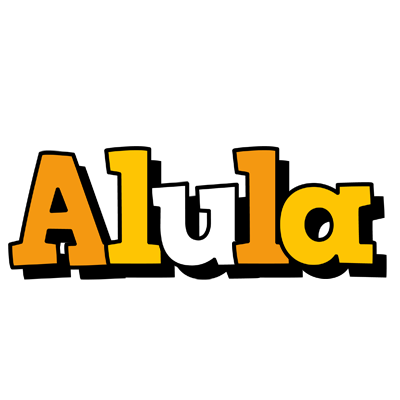 Alula cartoon logo