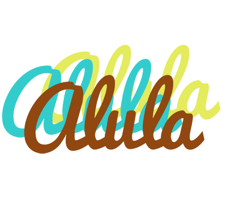 Alula cupcake logo