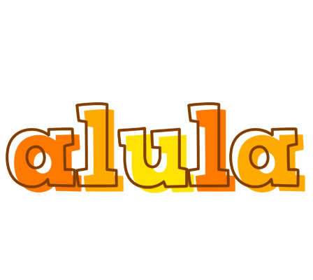 Alula desert logo