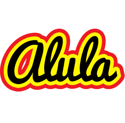 Alula flaming logo