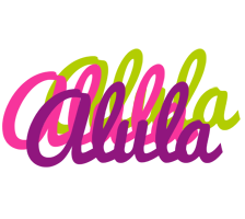 Alula flowers logo