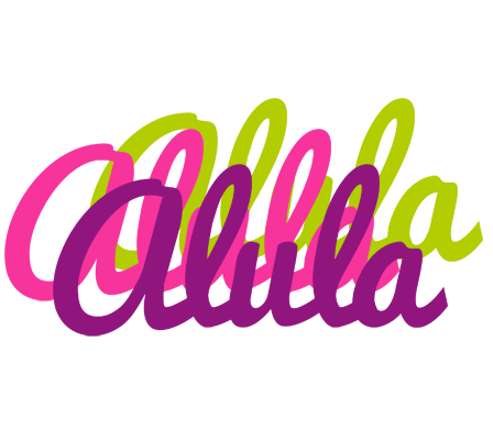 Alula flowers logo