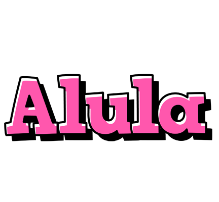 Alula girlish logo