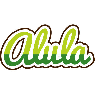 Alula golfing logo