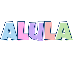 Alula pastel logo