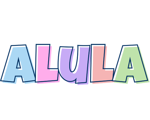 Alula pastel logo