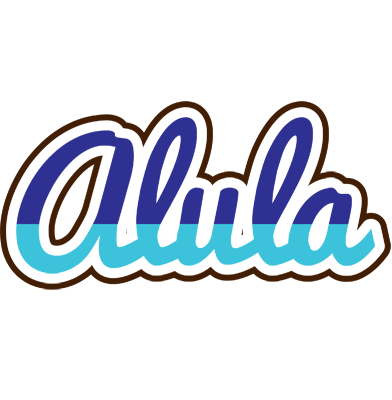 Alula raining logo