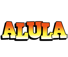 Alula sunset logo