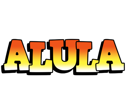 Alula sunset logo