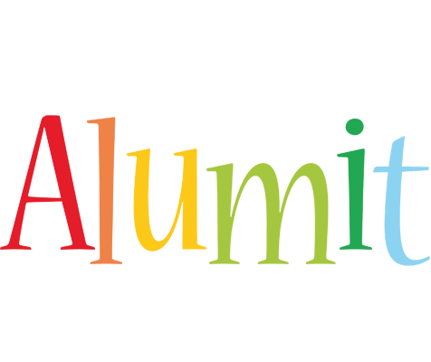 Alumit birthday logo