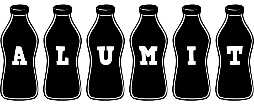 Alumit bottle logo