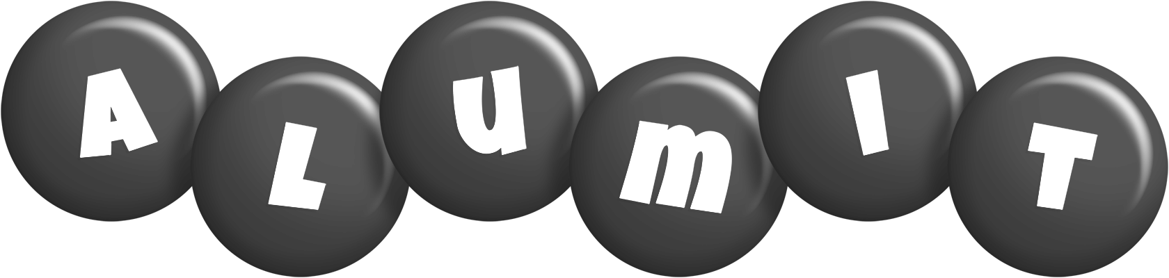 Alumit candy-black logo