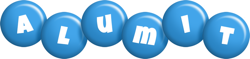 Alumit candy-blue logo