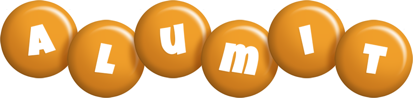 Alumit candy-orange logo